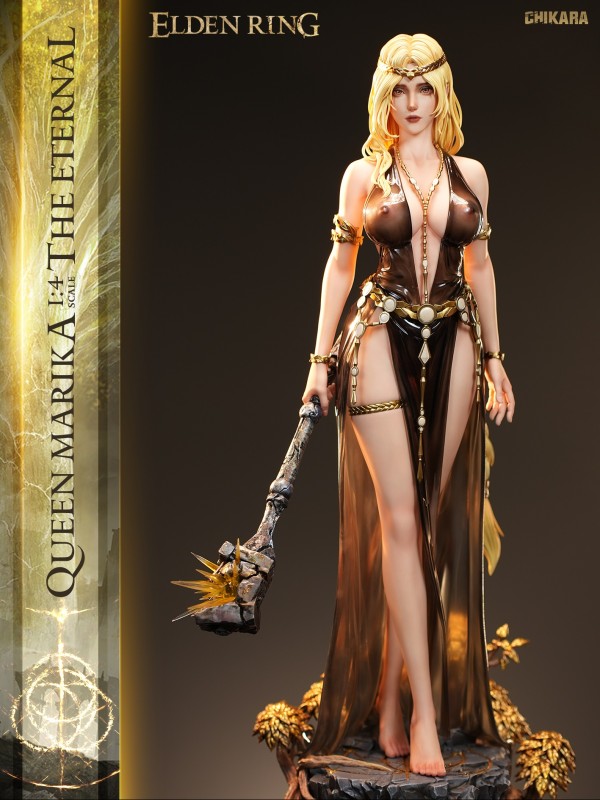 Chikara Studio Elden Ring Queen Marika the Eternal Hot Sexy 1/4 Statue
